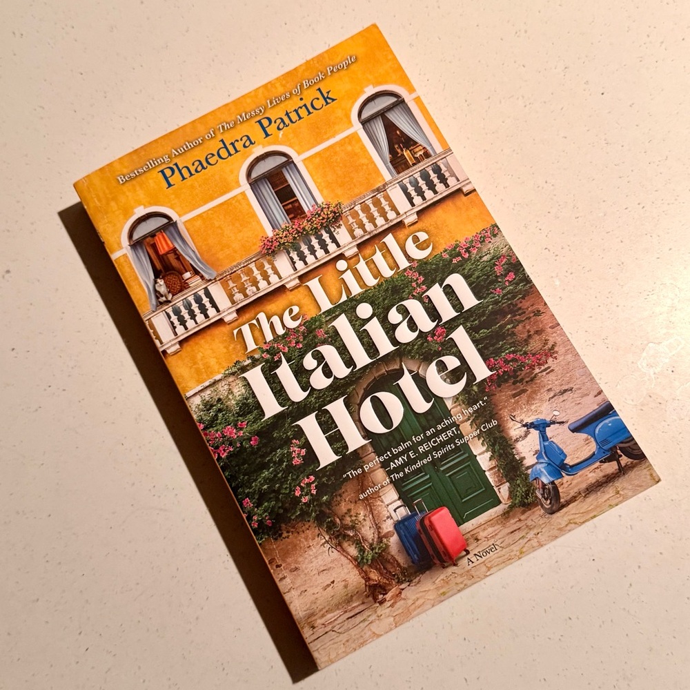📚 The Little Italian Hotel by Phaedra Patrick Paperback Novel